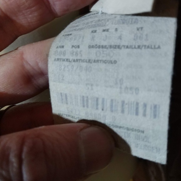 Awesome HUGO BOSS Brown Gold Pinstripe Suit sz 40R - Picture 6 of 8